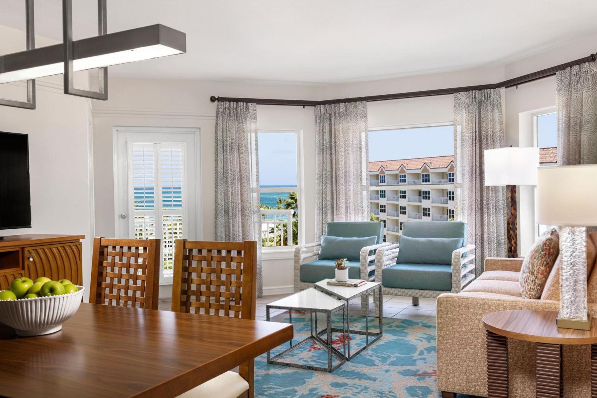 Marriott's Aruba Surf Club Hotell Palm Beach Exteriör bild